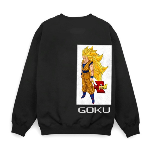 Goku SSJ3 Crewneck Sweater - Picture 2 of 8